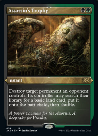 Magic | Assassin's Trophy (Foil Etched) [Double Masters 2022] | The Nerd Merchant