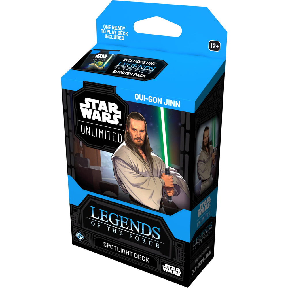 Star Wars Unlimited | Legends of the Force - Spotlight Deck: Qui-Gon Jinn | The Nerd Merchant