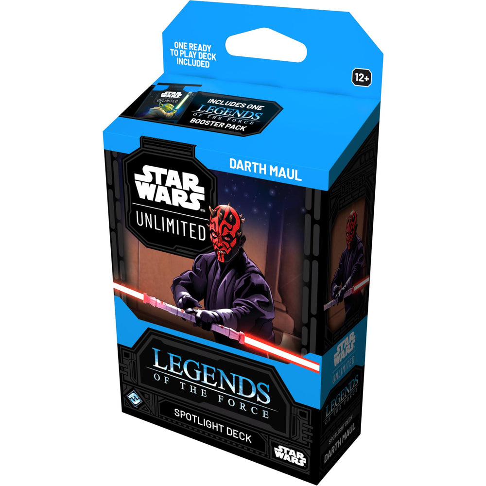 Star Wars Unlimited | Legends of the Force - Spotlight Deck: Darth Maul | The Nerd Merchant
