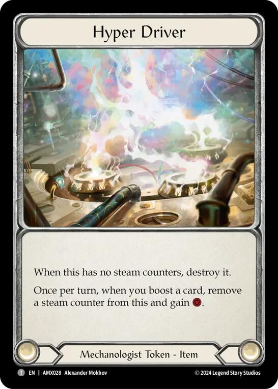 Flesh and Blood TCG | Hyper Driver [AMX028] (Armory Deck: Maxx Nitro) | The Nerd Merchant