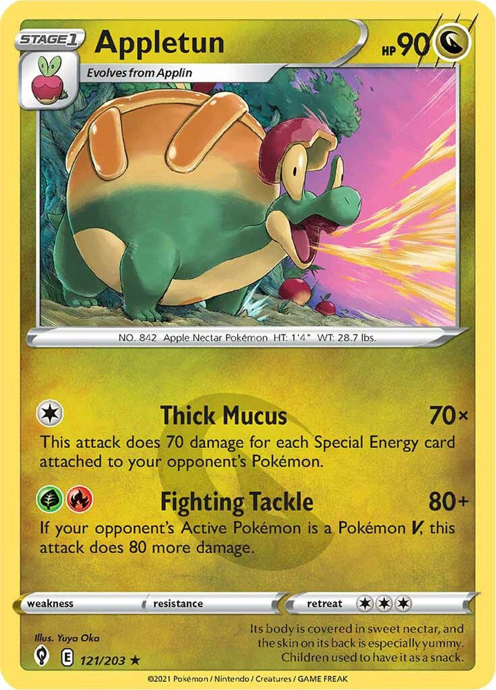 Pokemon | Appletun (121/203) [Sword & Shield: Evolving Skies] | The Nerd Merchant