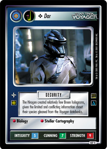 Dar (Alternate) - Holodeck Adventures