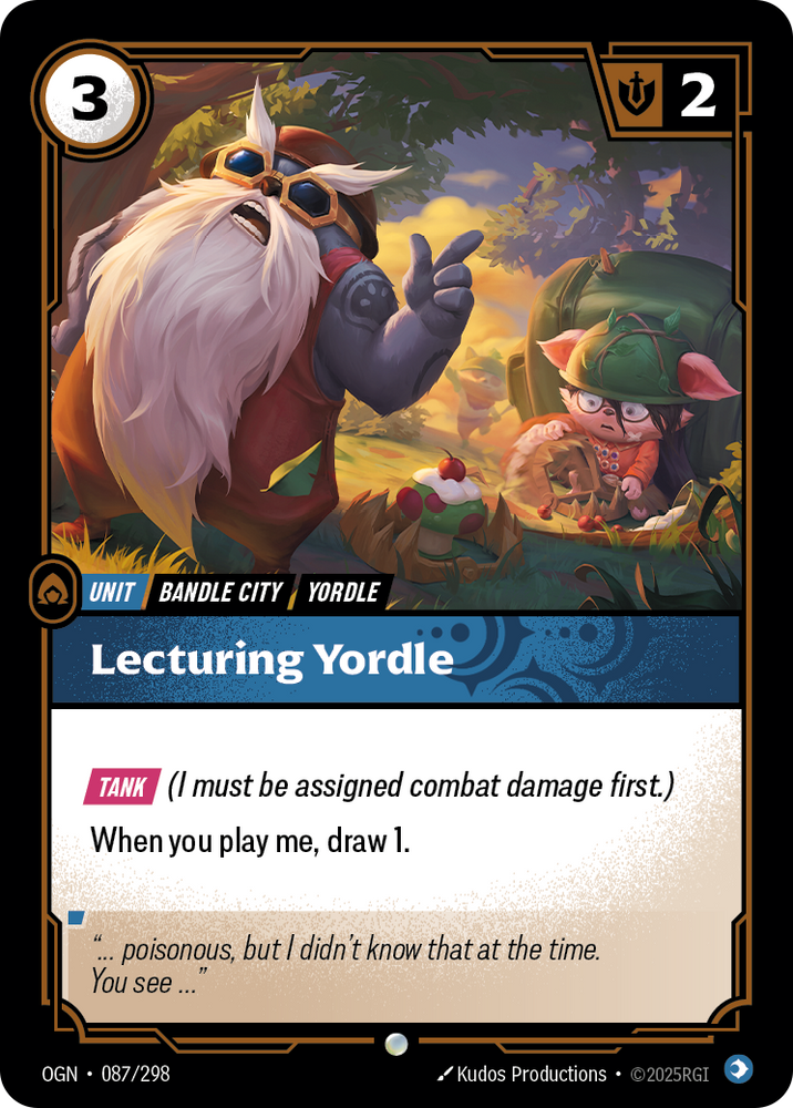 Lecturing Yordle - Origins #87