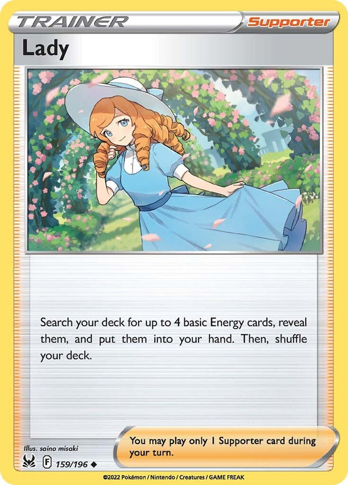 Pokemon | Lady (159/196) [Sword & Shield: Lost Origin] | The Nerd Merchant