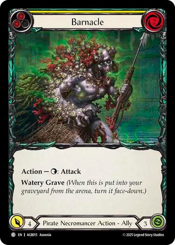 Flesh and Blood TCG | Barnacle [AGB015] (Armory Deck: Gravy Bones) | The Nerd Merchant