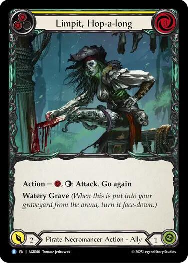 Flesh and Blood TCG | Limpit, Hop-a-long [AGB016] (Armory Deck: Gravy Bones) | The Nerd Merchant