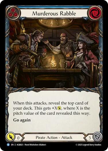 Flesh and Blood TCG | Murderous Rabble [AGB023] (Armory Deck: Gravy Bones) | The Nerd Merchant