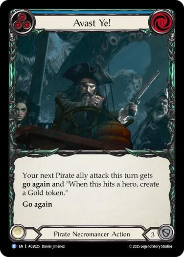 Flesh and Blood TCG | Avast Ye! [AGB025] (Armory Deck: Gravy Bones) | The Nerd Merchant