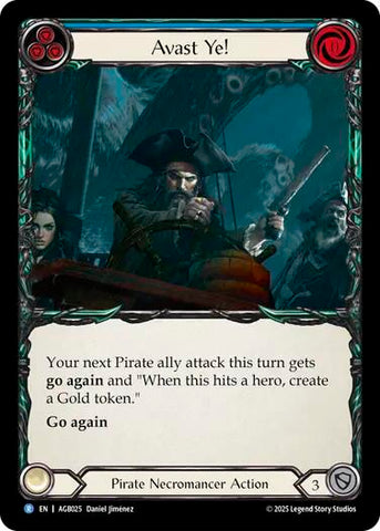 Flesh and Blood TCG | Avast Ye! [AGB025] (Armory Deck: Gravy Bones) | The Nerd Merchant