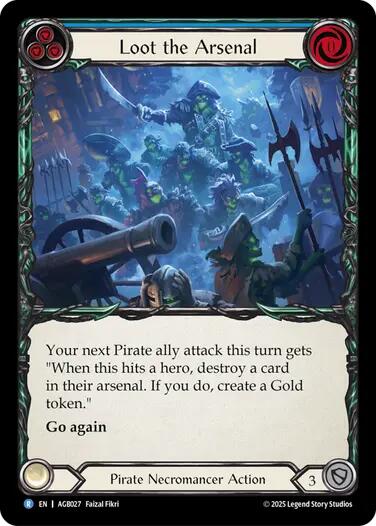 Flesh and Blood TCG | Loot the Arsenal [AGB027] (Armory Deck: Gravy Bones) | The Nerd Merchant