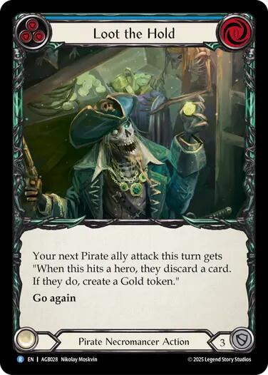 Flesh and Blood TCG | Loot the Hold [AGB028] (Armory Deck: Gravy Bones) | The Nerd Merchant