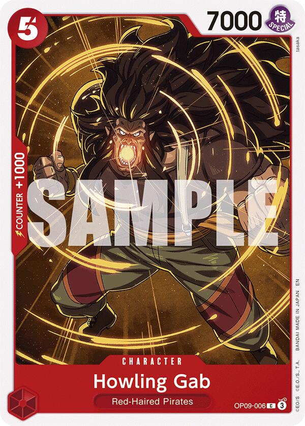 Howling Gab (Reprint) [Starter Deck: Red Shanks]