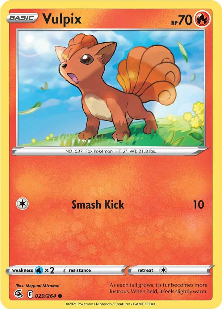 Pokemon | Vulpix (029/264) [Sword & Shield: Fusion Strike] | The Nerd Merchant
