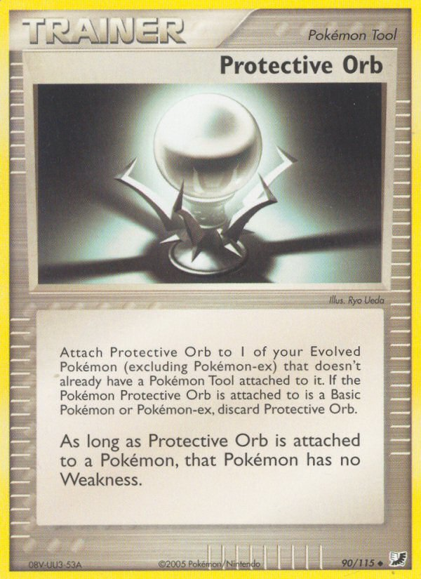 Pokemon | Protective Orb (90/115) [EX: Unseen Forces] | The Nerd Merchant