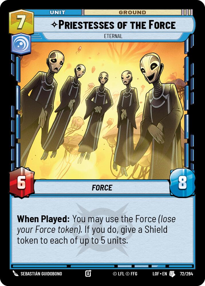 Priestesses of the Force - Eternal (72/264) (72/264) [Legends of the Force]
