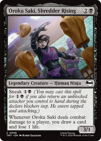Magic | Oroku Saki, Shredder Rising [Teenage Mutant Ninja Turtles] | The Nerd Merchant