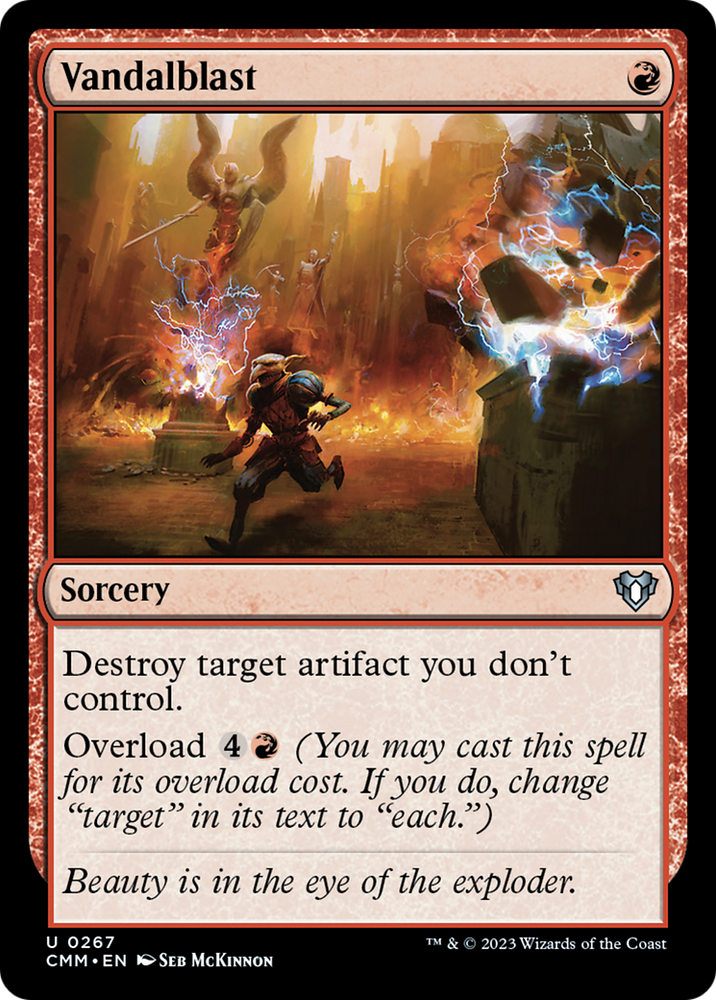 Magic | Vandalblast [Commander Masters] | The Nerd Merchant