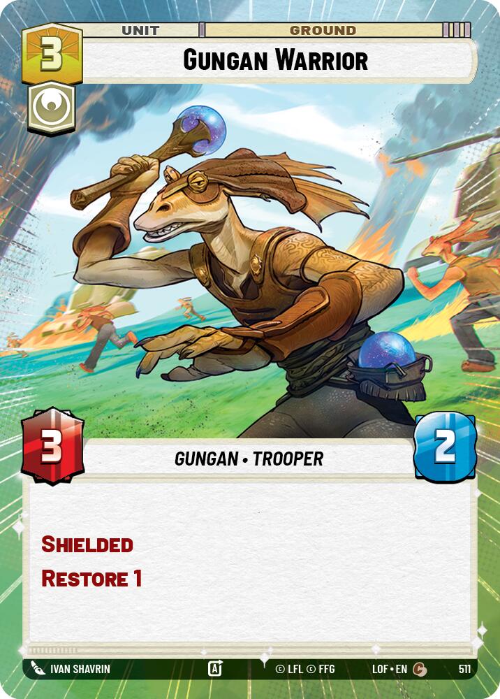 Gungan Warrior (511) (Hyperspace) (511) [Legends of the Force]