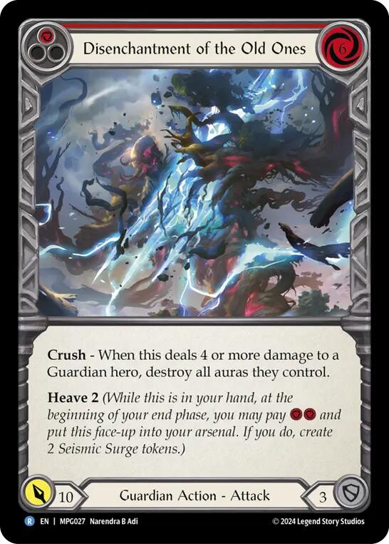 Flesh and Blod | Disenchantment of the Old Ones [MPG027] (Mastery Pack Guardian) | The Nerd Merchant
