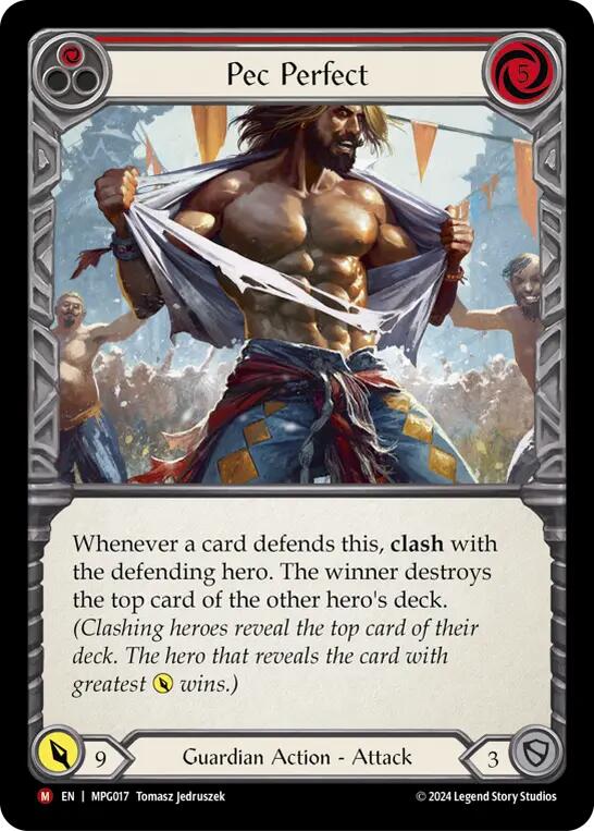Flesh and Blod | Pec Perfect [MPG017] (Mastery Pack Guardian)  Rainbow Foil | The Nerd Merchant