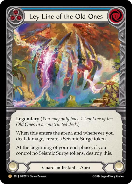 Flesh and Blod | Ley Line of the Old Ones [MPG013] (Mastery Pack Guardian)  Rainbow Foil | The Nerd Merchant