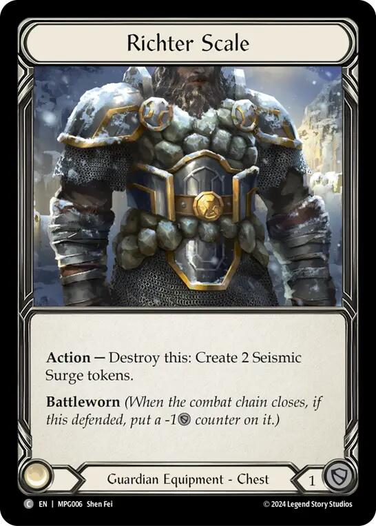 Flesh and Blod | Richter Scale [MPG006] (Mastery Pack Guardian)  Cold Foil | The Nerd Merchant
