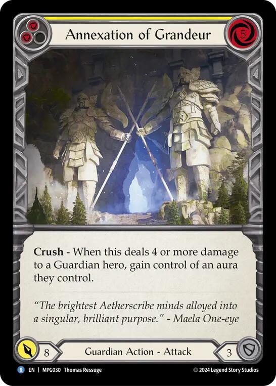 Flesh and Blod | Annexation of Grandeur [MPG030] (Mastery Pack Guardian) | The Nerd Merchant