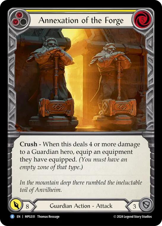 Flesh and Blod | Annexation of the Forge [MPG031] (Mastery Pack Guardian) | The Nerd Merchant