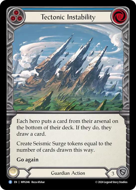 Flesh and Blod | Tectonic Instability [MPG046] (Mastery Pack Guardian) | The Nerd Merchant