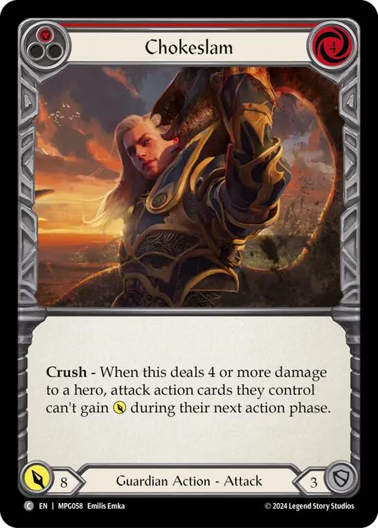 Flesh and Blod | Chokeslam (Red) [MPG058] (Mastery Pack Guardian) | The Nerd Merchant