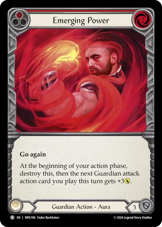 Flesh and Blod | Emerging Power (Red) [MPG100] (Mastery Pack Guardian) | The Nerd Merchant