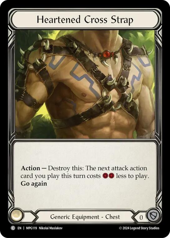 Flesh and Blod | Heartened Cross Strap [MPG119] (Mastery Pack Guardian) | The Nerd Merchant