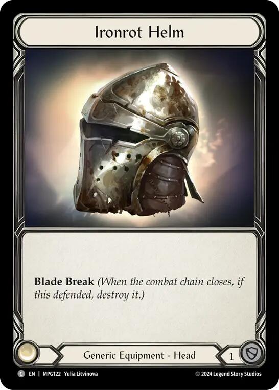 Flesh and Blod | Ironrot Helm [MPG122] (Mastery Pack Guardian) | The Nerd Merchant