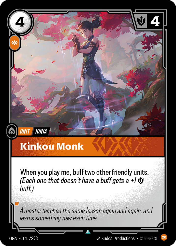 Kinkou Monk (Foil) - Origins #141