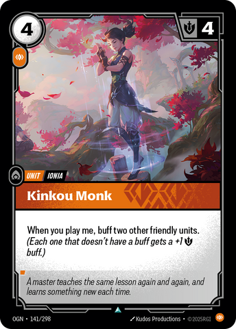 Kinkou Monk - Origins #141