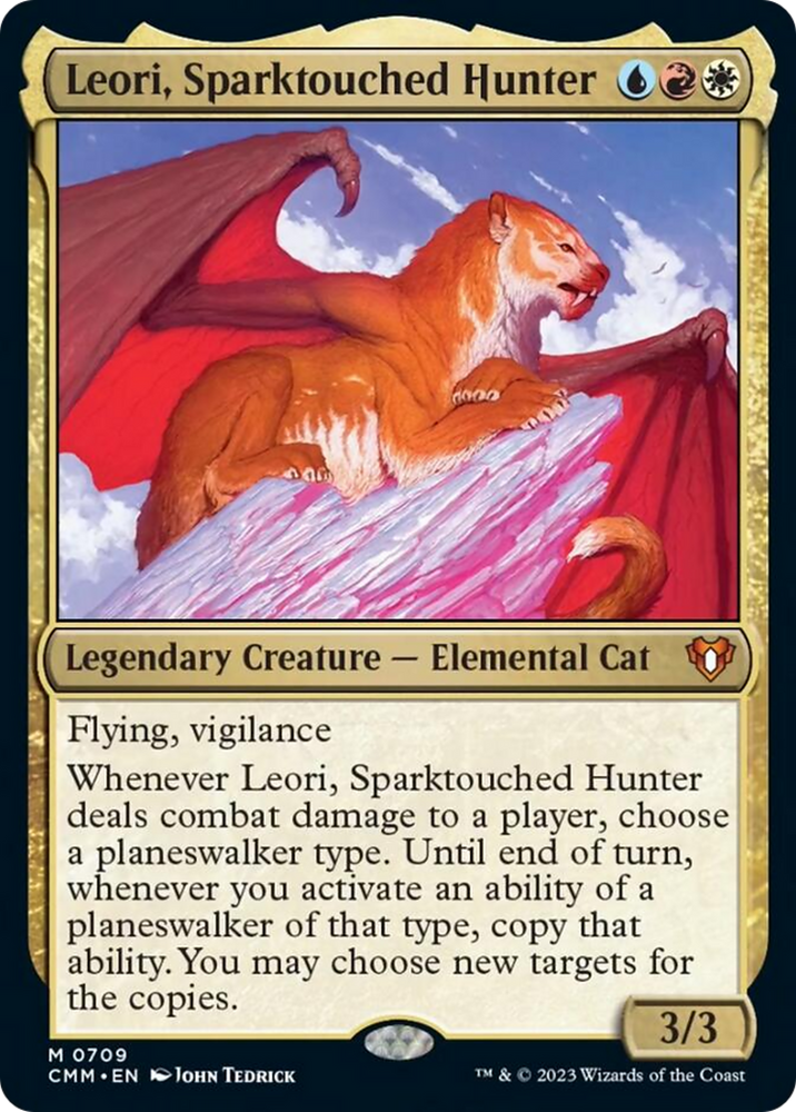 Magic | Leori, Sparktouched Hunter [Commander Masters] | The Nerd Merchant