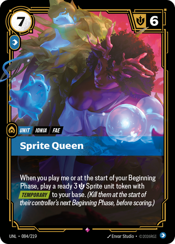 Sprite Queen (Foil) - Unleashed (084/219)