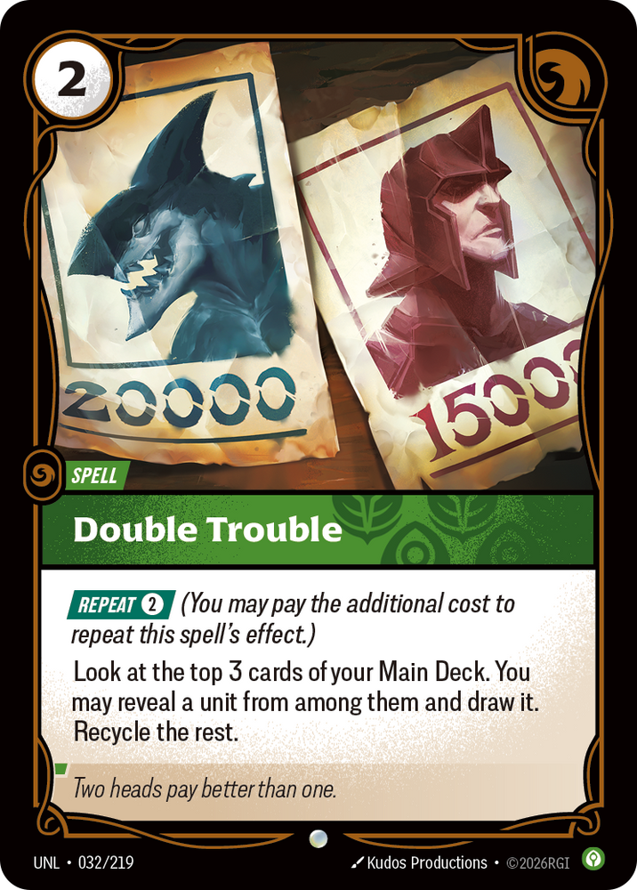 Double Trouble - Unleashed (032/219)