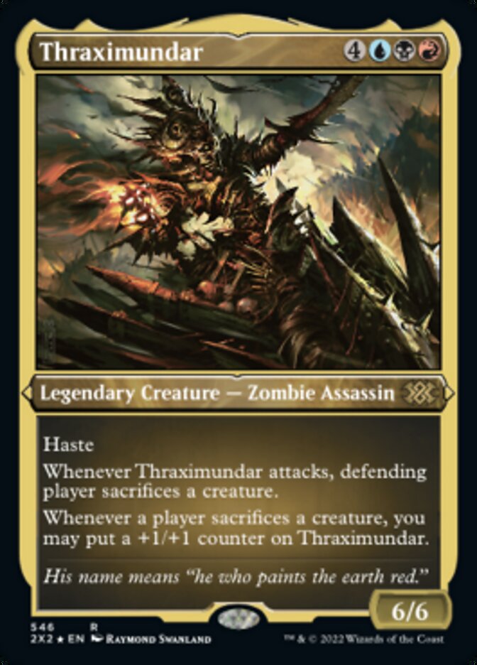 Magic | Thraximundar (Foil Etched) [Double Masters 2022] | The Nerd Merchant
