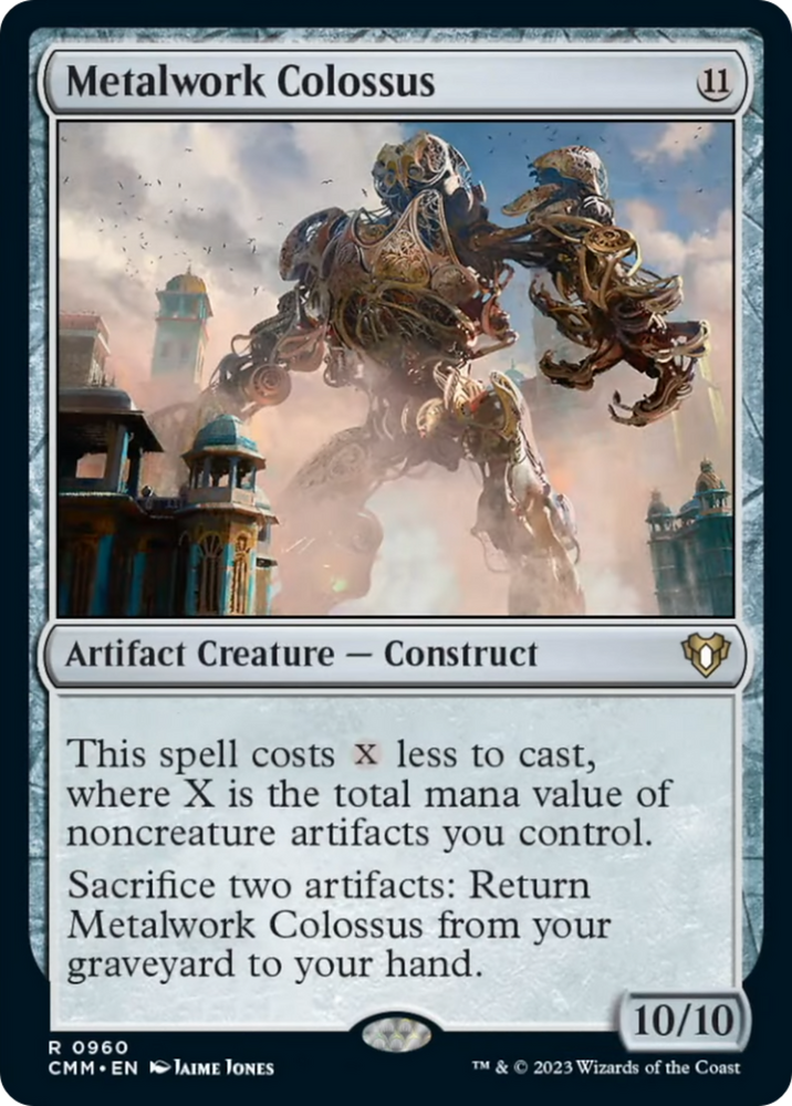 Magic | Metalwork Colossus [Commander Masters] | The Nerd Merchant