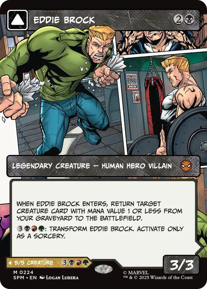 Magic | Eddie Brock (0224) (Borderless) [Marvel's Spider-Man] | The Nerd Merchant