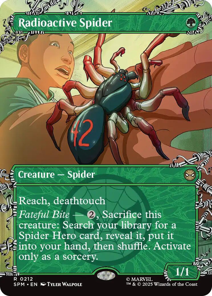 Magic | Radioactive Spider (Borderless) [Marvel's Spider-Man] | The Nerd Merchant