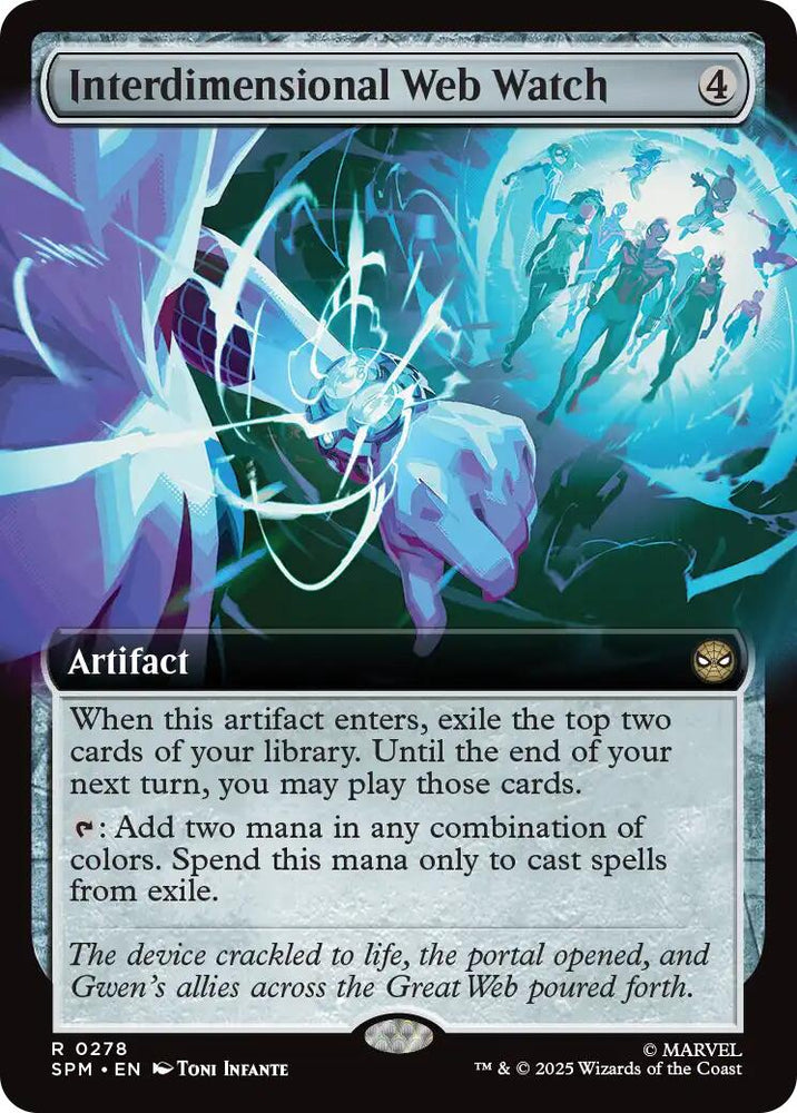 Magic | Interdimensional Web Watch (Extended Art) [Marvel's Spider-Man] | The Nerd Merchant