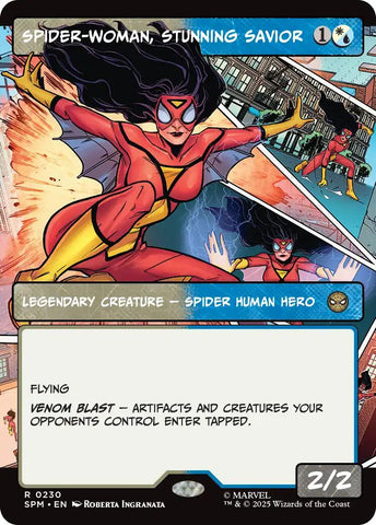 Magic | Spider-Woman, Stunning Savior (Borderless) [Marvel's Spider-Man] | The Nerd Merchant