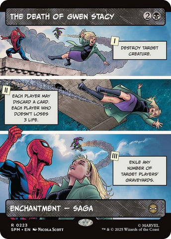 Magic | The Death of Gwen Stacy (Borderless) [Marvel's Spider-Man] | The Nerd Merchant