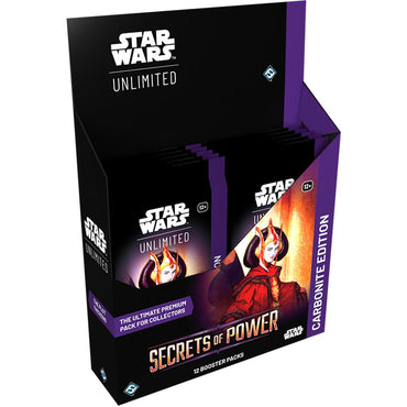 Star Wars Unlimited | Secrets of Power Carbonite Edition - Booster Display | The Nerd Merchant