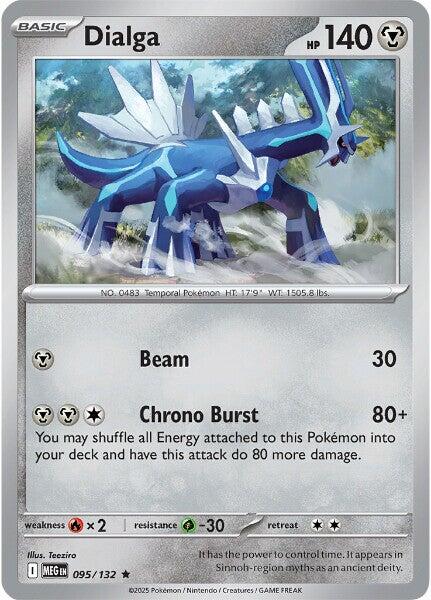 Pokemon | Dialga (095/132) [Mega Evolution: Base Set] | The Nerd Merchant