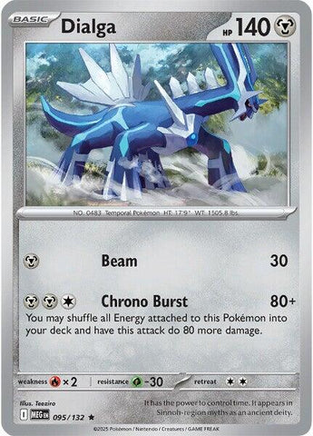 Pokemon | Dialga (095/132) [Mega Evolution: Base Set] | The Nerd Merchant