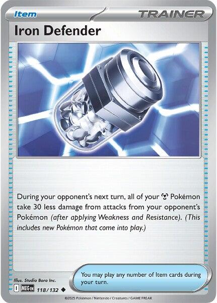 Pokemon | Iron Defender (118/132) [Mega Evolution: Base Set] | The Nerd Merchant