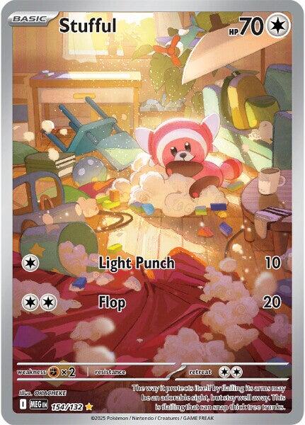 Pokemon | Stufful (154/132) [Mega Evolution: Base Set] | The Nerd Merchant